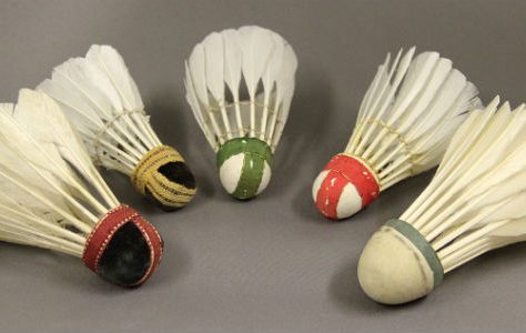 Variety of old shuttlecocks | National Badminton Museum