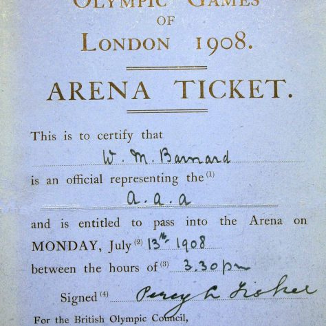 PRELIM TICKET FROM THEIR FLICKR ACCOUNT International Olympiad Arena Ticket