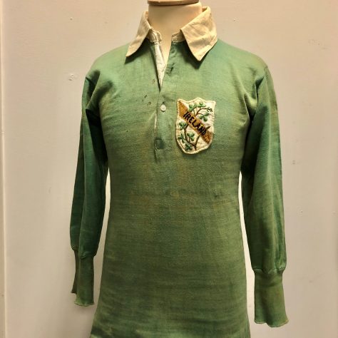 Irish international men’s Lacrosse jersey Irish international men’s Lacrosse jersey. Ulster Folk Museum Collection | National Museums NI