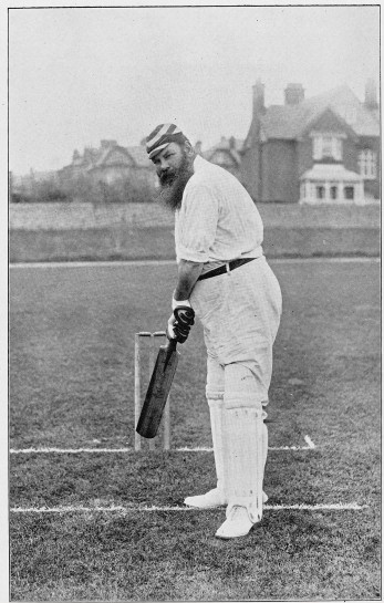 W.G. Grace in middle age. | Image courtesy of Wellcome Images