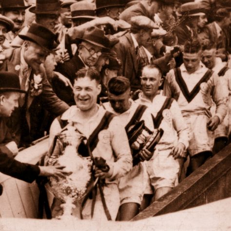 Castleford winners of the Challenge Cup in 1935 Castleford, winners of the Challenge Cup in 1935. | Image courtesy of the Tigers Trust