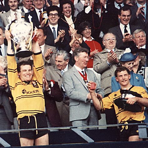 Castleford winners of the Challenge Cup in 1986 Castleford, winners of the Challenge Cup in 1986. | Image courtesy of the Tigers Trust