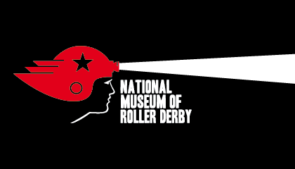 NMRD-logo-onblack-1 National Museum of Roller Derby logo. | National Museum of Roller Derby