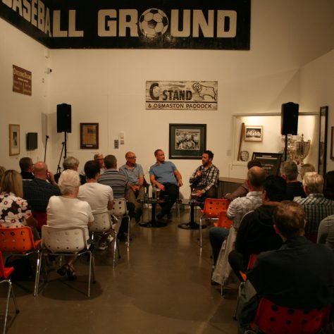 media-men-talk Panel discussion with guests | The Derby County Collection