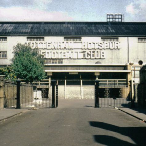 White Hart Lane main entrance, 1960s White Hart Lane main entrance, 1960s | Exposure
