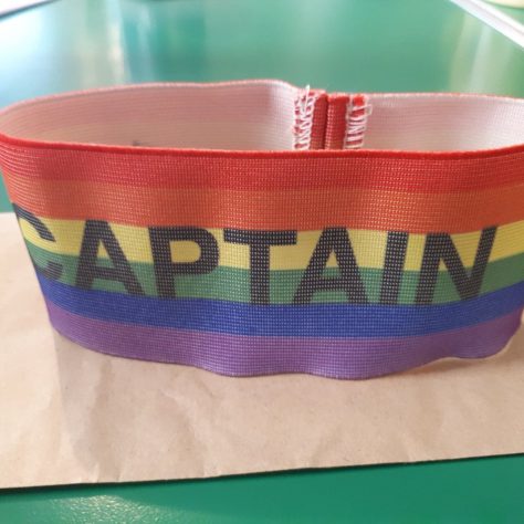 Proud Hornets - LGBT Proud Hornets Captains Rainbow Arm Band | Watford Museum