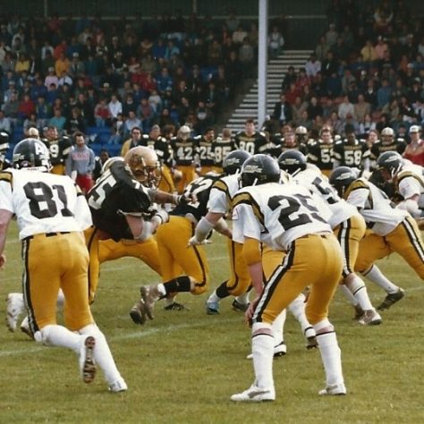 Nottingham Hoods v Leicester Panthers in the Budweiser League 1987 Live Action | Mark Bell