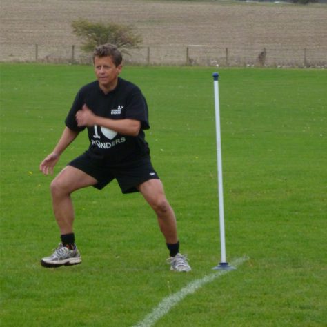 Mike Bushell filming Rounders for BBC Breakfast - Oct 2011 | Rounders England