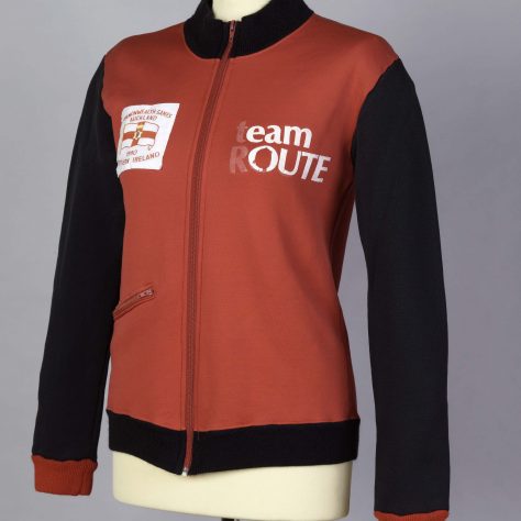 Ballymoney Cycling Club, Team Route Top Ballymoney Cycling Club, Team Route Top on stand | Causeway Coast and Museum Service