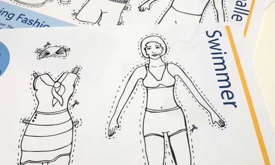 Dress a Sports Person. Cut and Stick Activity