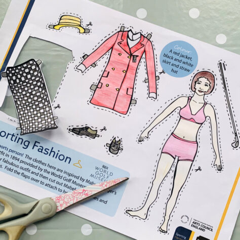 Coloured example sheet | Jessica Hartshorn / Sporting Heritage CIC