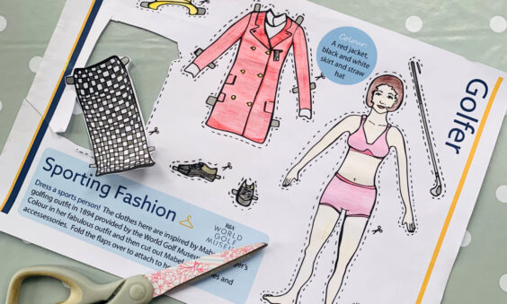 Dress a Sports Person. Cut and Stick Activity