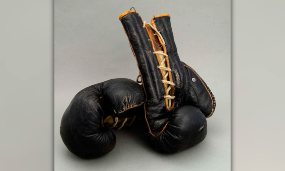 David 'Dai' Dower's boxing gloves