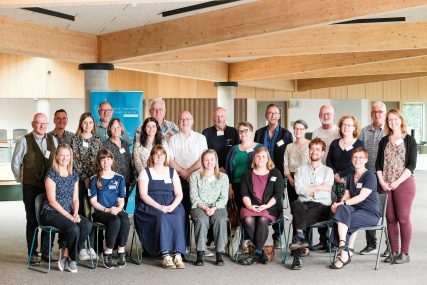 Group photo - small file Sharing Stories event at the University of Stirling