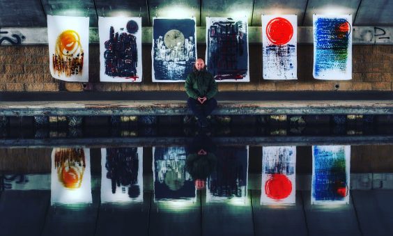 Neil Eckersley - Olympic Martial Artist Turned Abstract Artist
