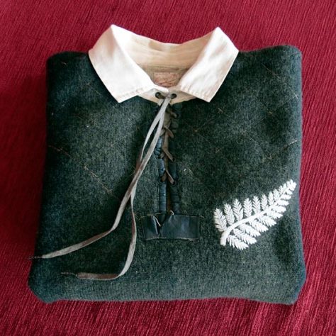 New Zealand 'Invincibles' jersey 1924 New Zealand 'Invincibles' jersey 1924 | Swansea RFC Memorabilia CIC
