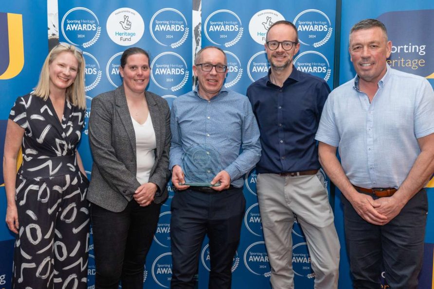 Eagles Foundation, Literacy Kicks & Sheffield Eagles, Sporting Heritage Award Winners 2024 | Sporting Heritage CIC / Rhian Hughes 