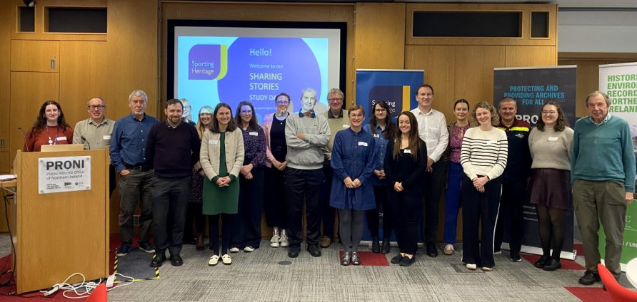 Sharing Stories Study Day, PRONI Sharing Stories Study Day, PRONI | Sporting Heritage CIC / Public Record Office of Northern Ireland