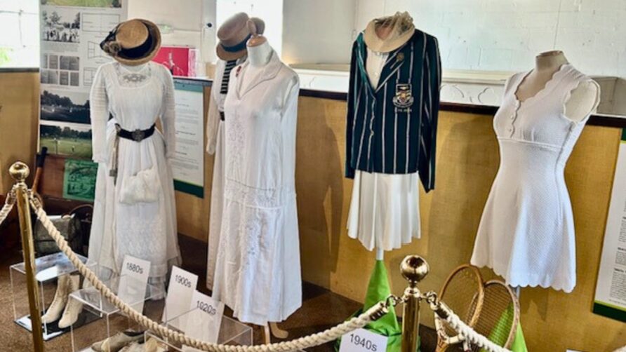 'On Court: Bath and Tennis' Exhibition Display | Museum of Bath at Work