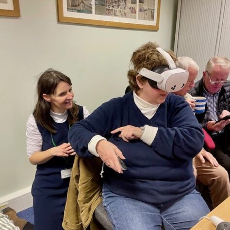 Virtual Reality! Using technology to visit Ireland. LIHH Gaelic Football Then and Now! | Leeds Irish Health & Homes