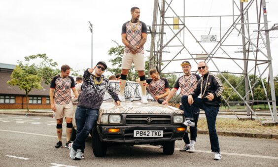Talking Kit Collaboration - Newport County A.F.C. and Goldie Lookin Chain