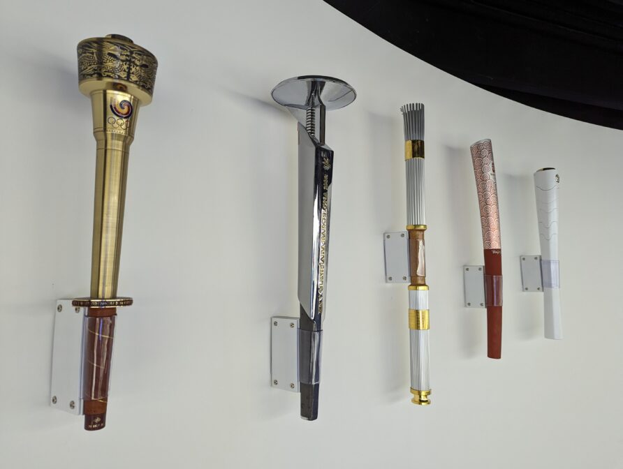 PXL_20230722_104300816.MP Olympic Torch Display, Slovak Olympic and Sports Museum | Sporting Heritage CIC