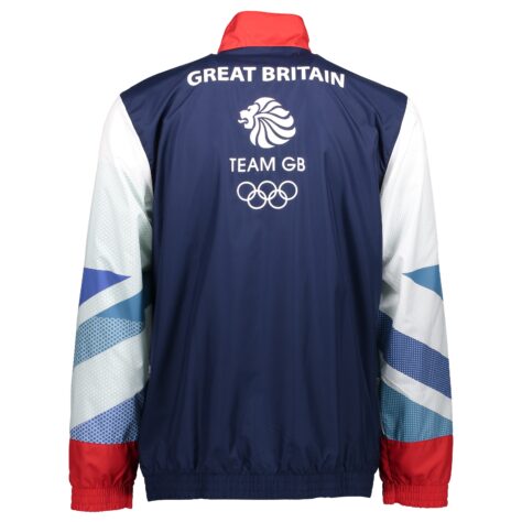 Team GB 2012 Olympic Issued Adidas Tracksuit Top [back] | Image courtesy of Westminster Menswear Archive