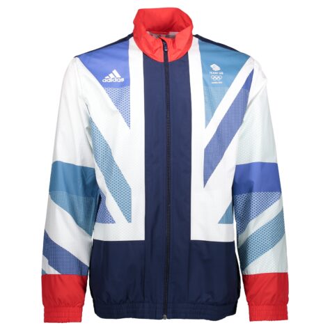 Team GB 2012 Olympic Issued Adidas Tracksuit Top [front] | Image courtesy of Westminster Menswear Archive
