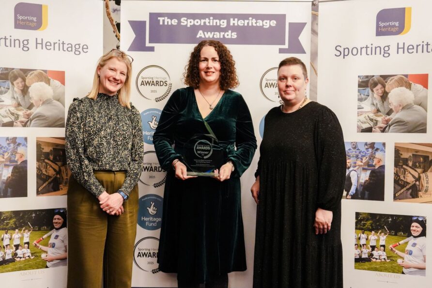 Helena Byrne and Stella Wisdom, IIPC, SH Awards 2025 | Sporting Heritage CIC/Kristina Harrison Photography